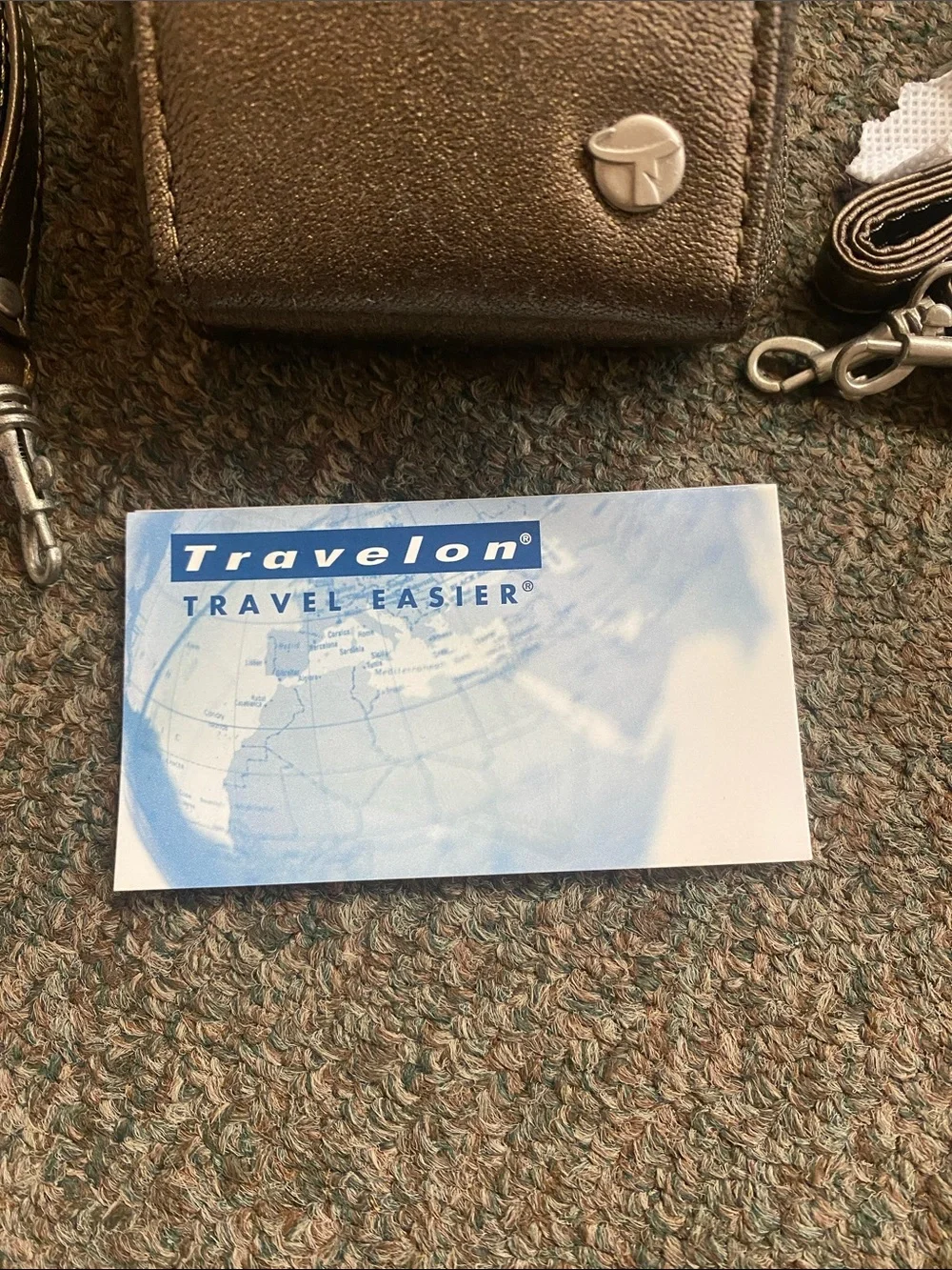 Travelon Metallic Bronze Card & Flip Phone Case